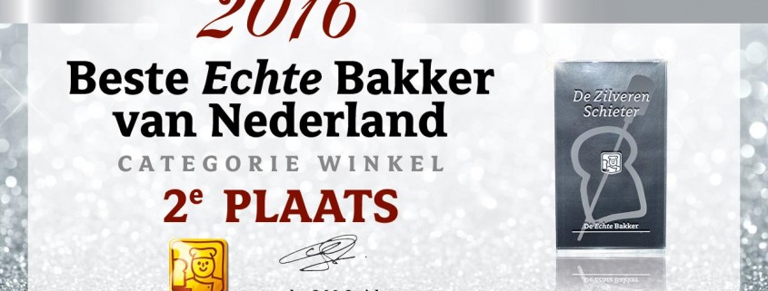 Echte Bakker Frentz - Blog - 2e prijs: Zilver beste winkel 2016